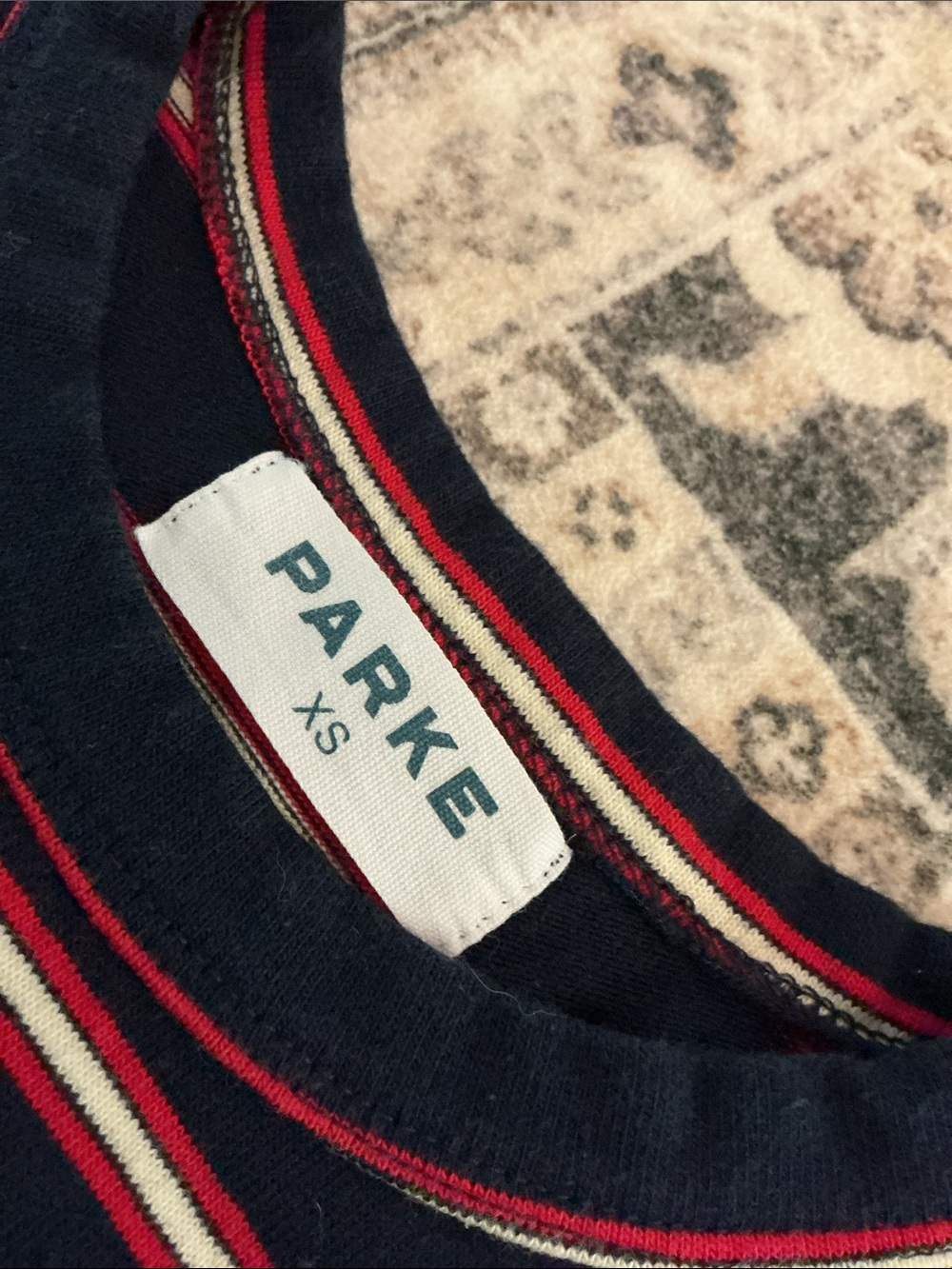 PARKE Fouth of July long sleeve and short set. EUC. - Picture 4 of 6